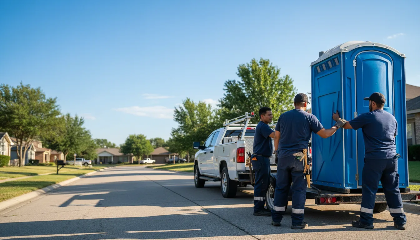 Portable Toilet Rental in Voca, TX near me